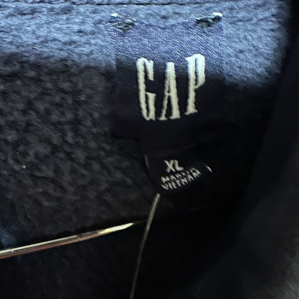GAP VintageSoft 1969 Logo Zip Hoodie - Picture 3 of 4